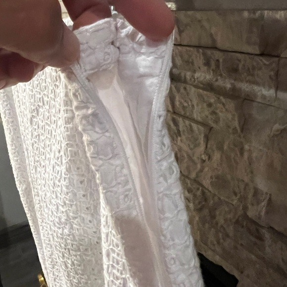Sigrid Olsen Signature size 8 white eyelet skirt - Picture 6 of 9